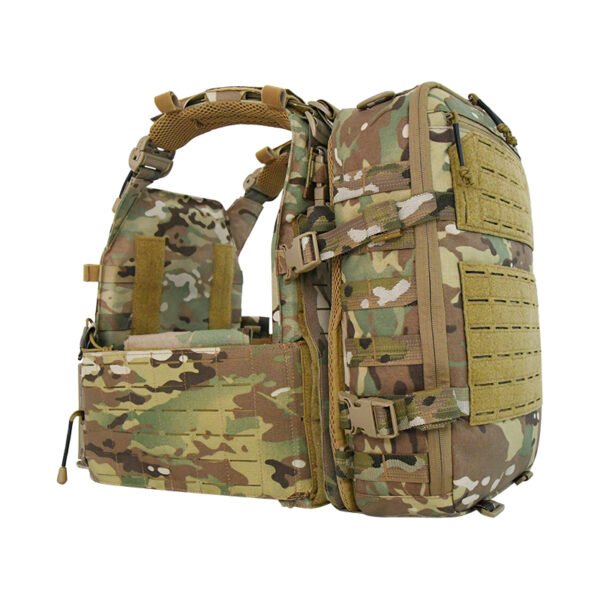 GAF Tactical Camo Backpack – Waterproof Outdoor Hiking & Travel Bag | Molle Military Pack for Camping & Mountaineering - Image 3