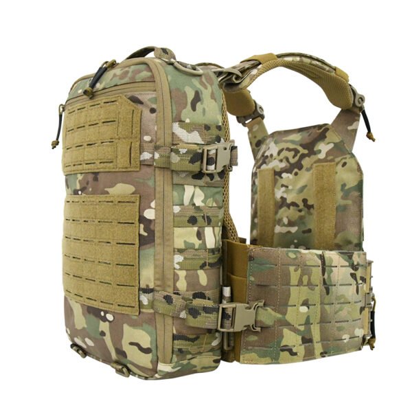 GAF Tactical Camo Backpack – Waterproof Outdoor Hiking & Travel Bag | Molle Military Pack for Camping & Mountaineering